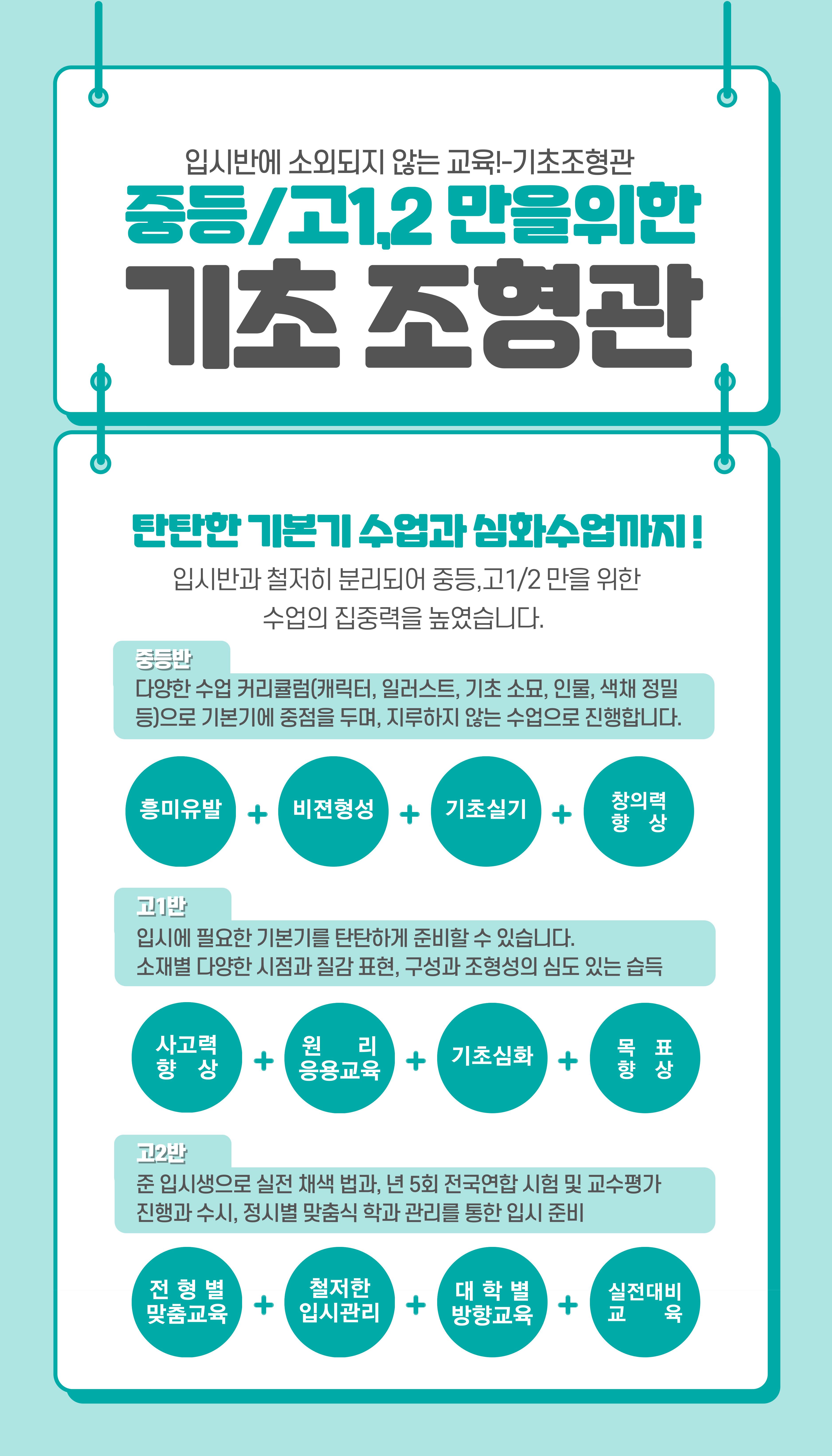 학원 커리큘럼 이미지