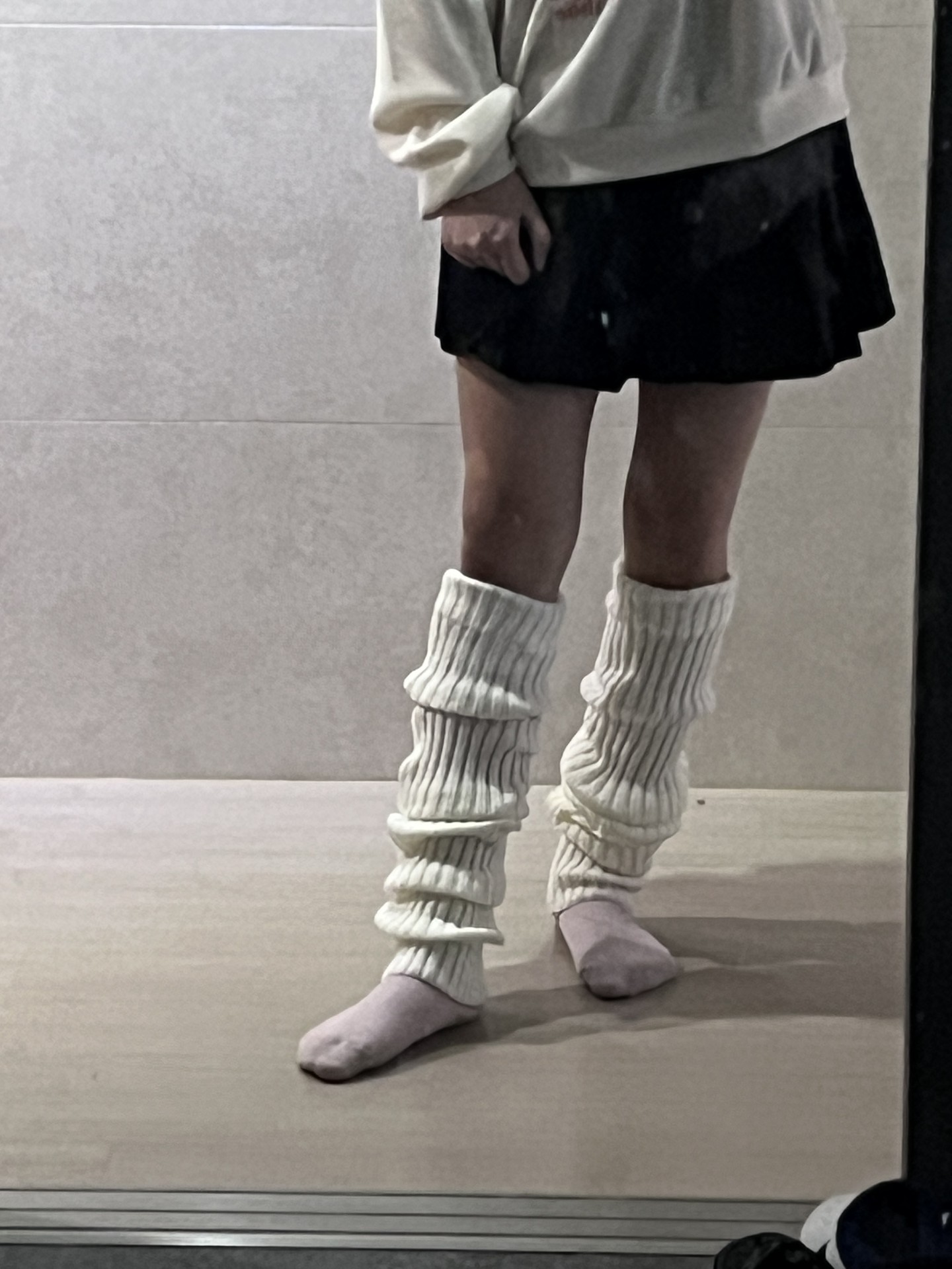 도대체 레그워머 어떻게 입는거야?ㅠㅠ