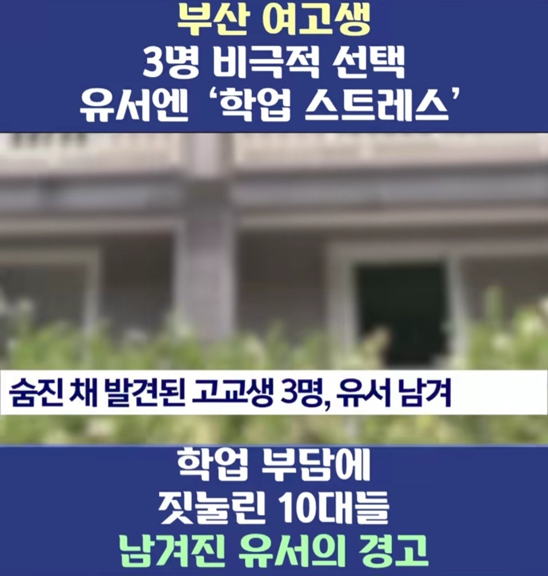 고딩과 예비 고딩들 모두 이거 보고 이야기 좀 부탁해