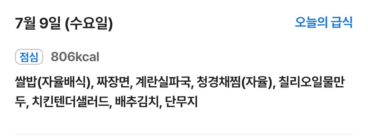 매일 급식 올리기 60일차