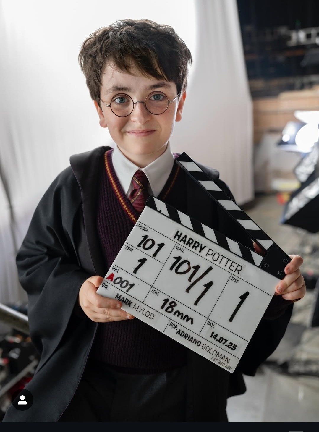 해리포터 리부트 촬영중이래요