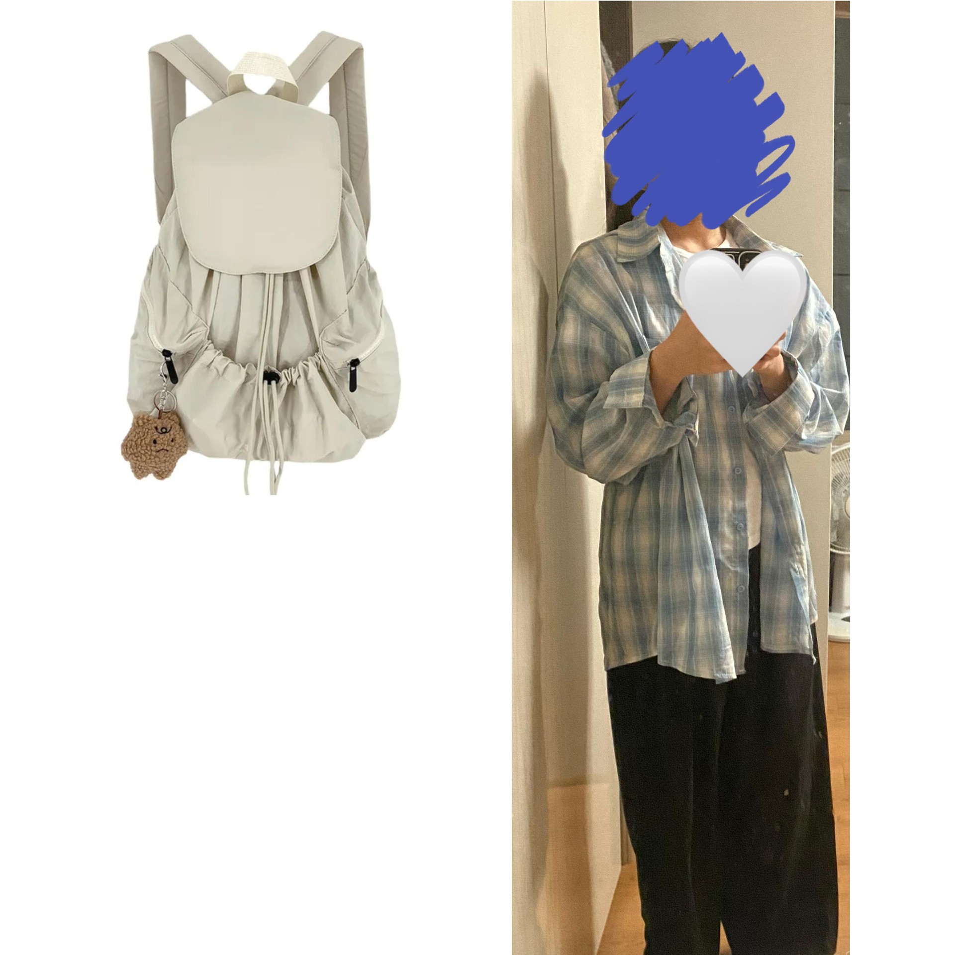 셔츠 가방코디 퉆튀 부탁햐ㅑ