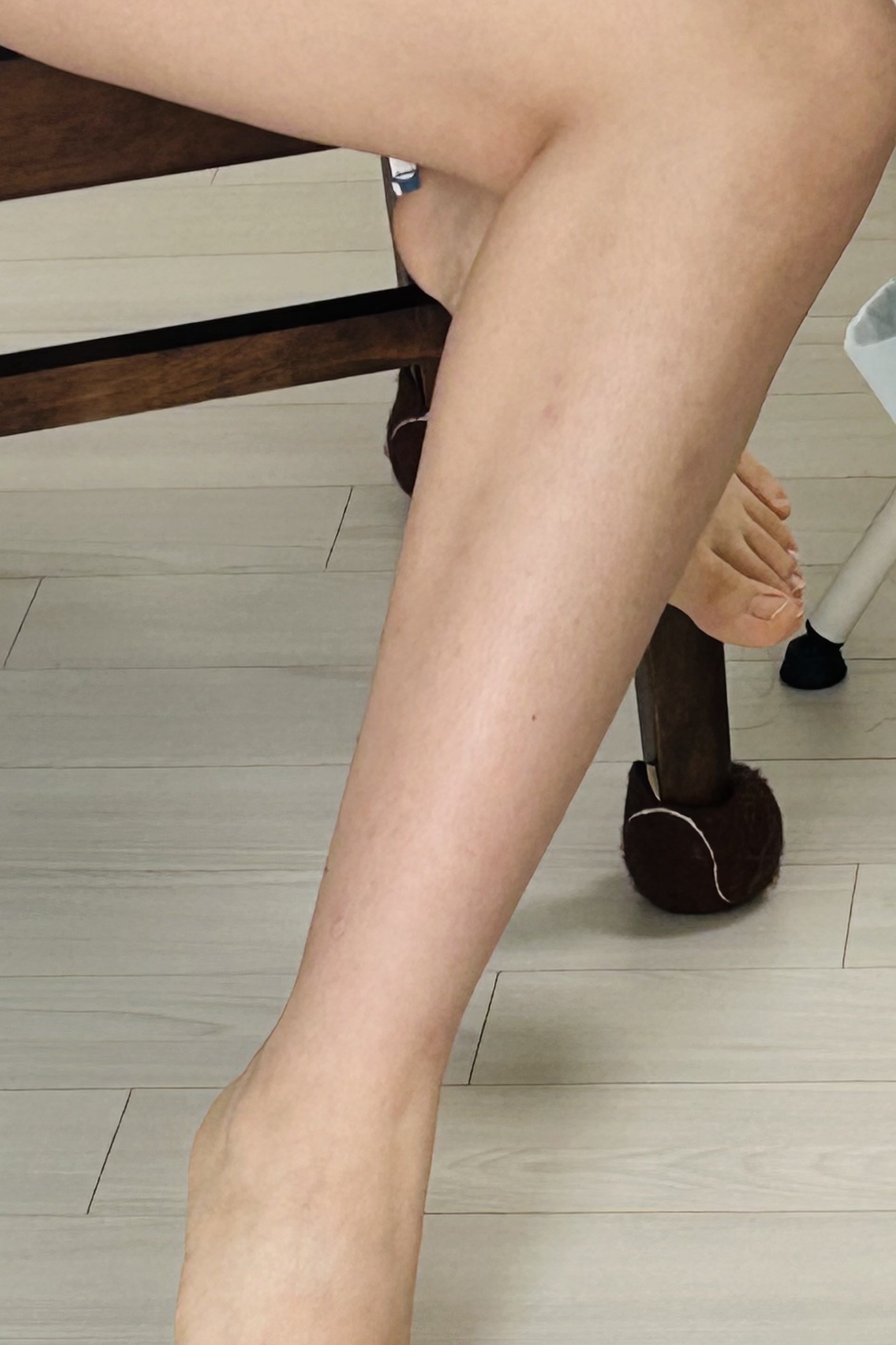 4일만에 다리에 근육 생길수 있음??