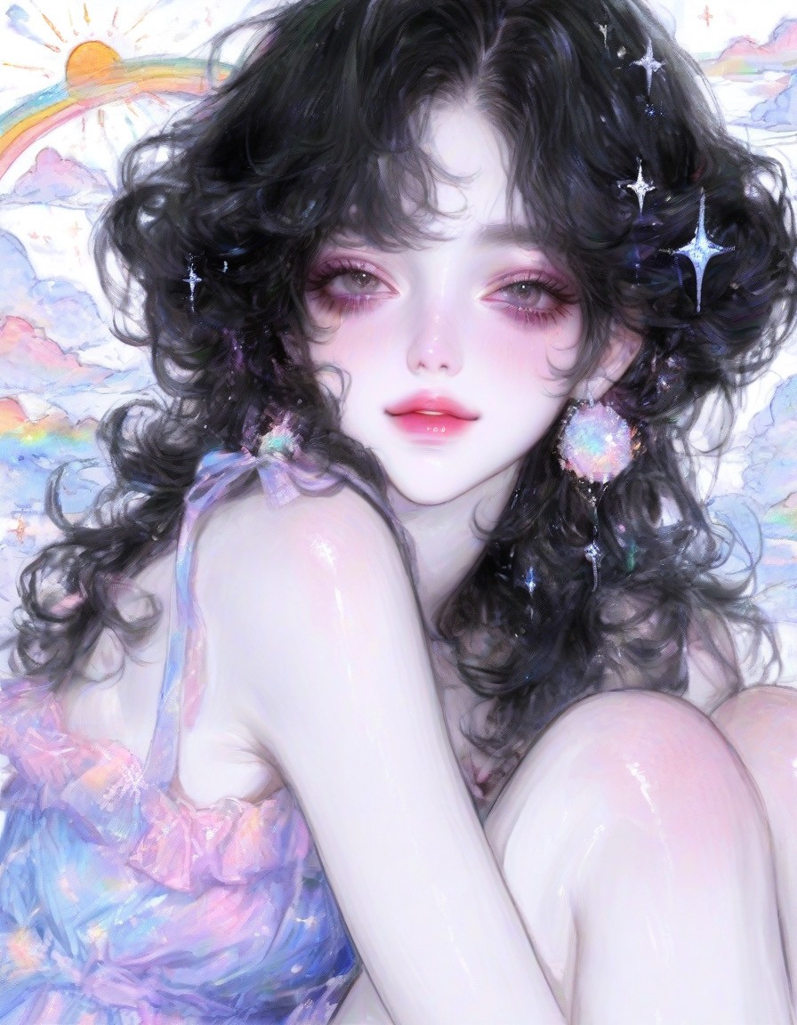 캐릭터 일러 이 그림체로 싹 다 바꿈