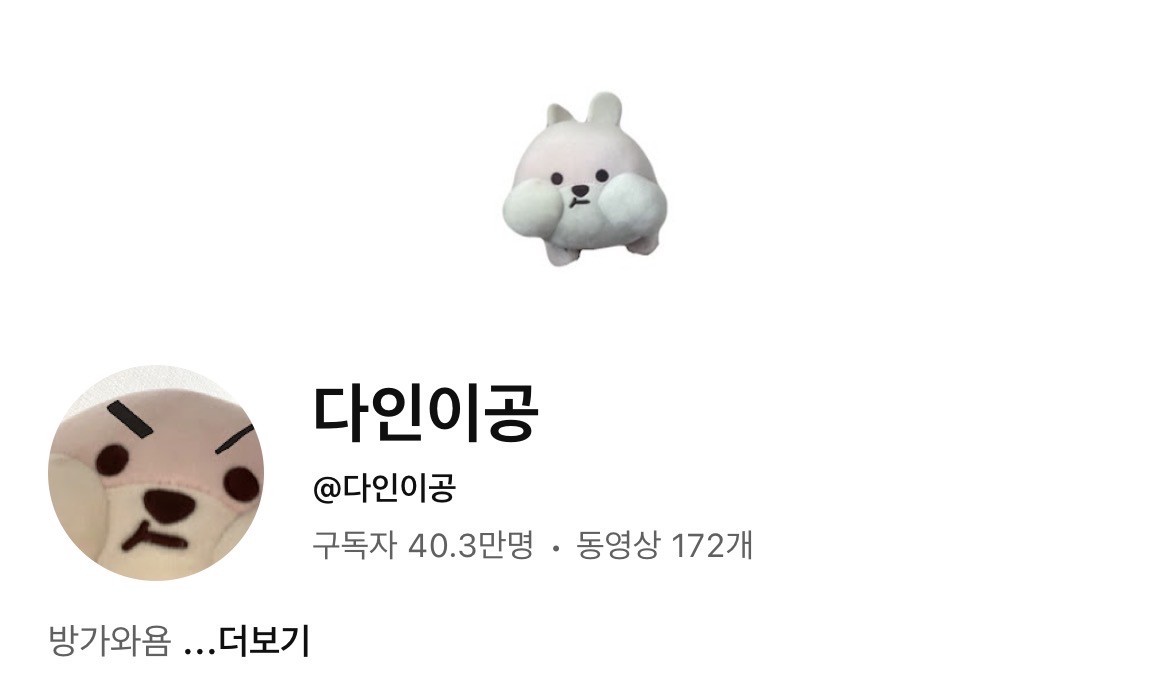 이 유튜버 알아?