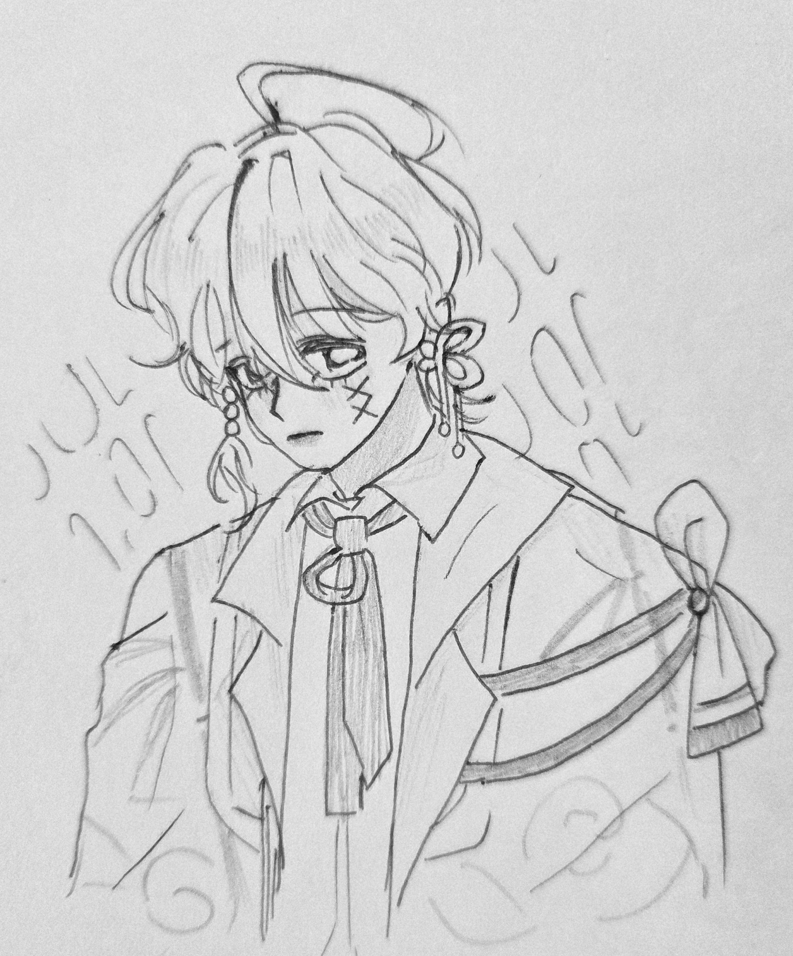 어머🫢🫢 의디 너무 예뻐요ㅠㅠ😭
제가 최대한 그려보긴 했는데.. 표현이 잘 안된것같기도하고...
어쨌든 넘 예쁜 캐릭터 보여주셔서 감사해요🫣😘