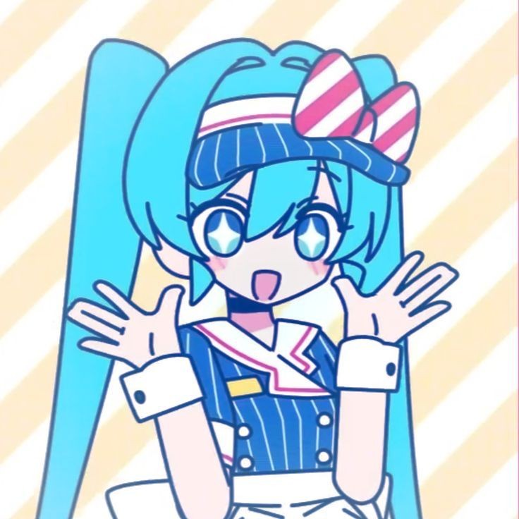 미쿠가 손을 흔들엇어요!!