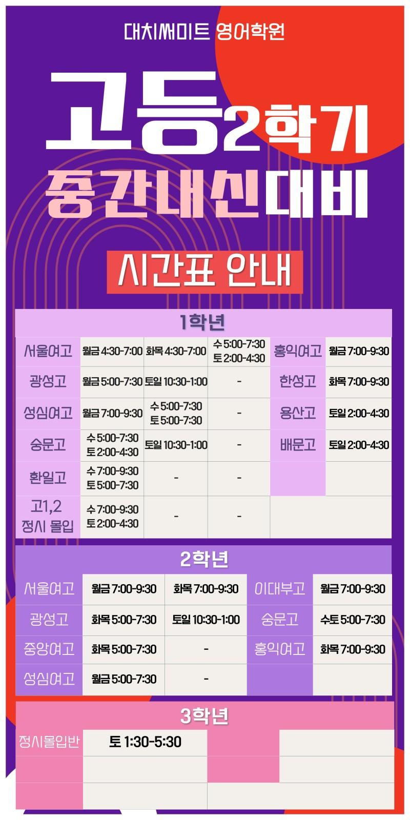 대치써미트영어학원 이미지 3