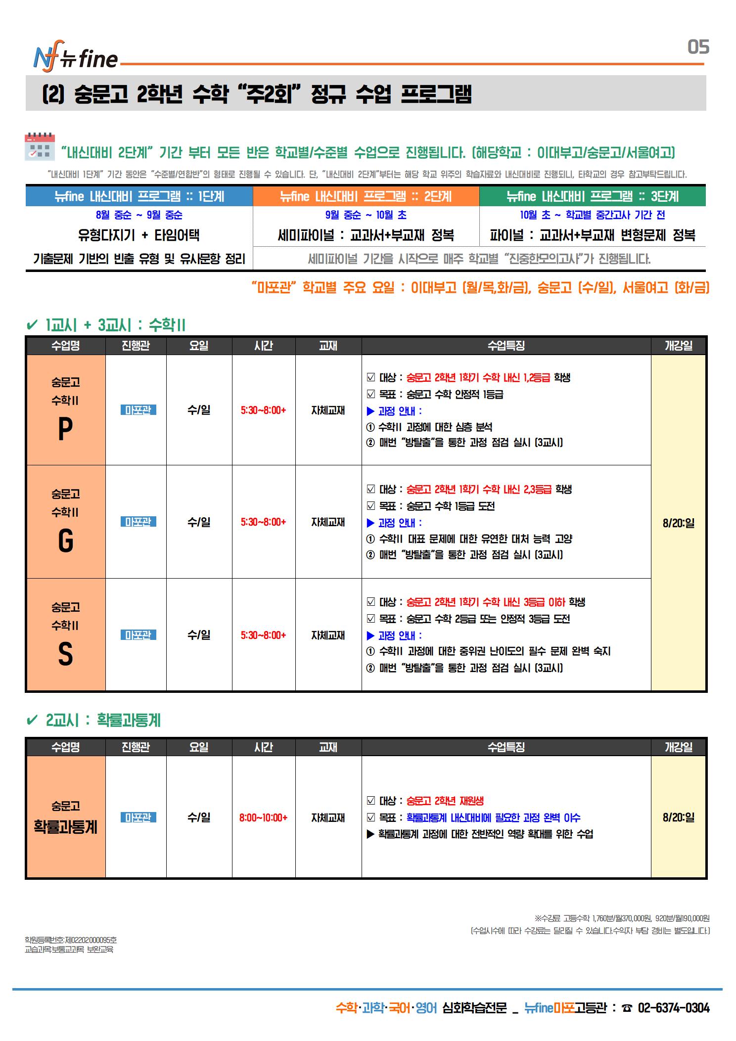 마포뉴파인학원 이미지 8