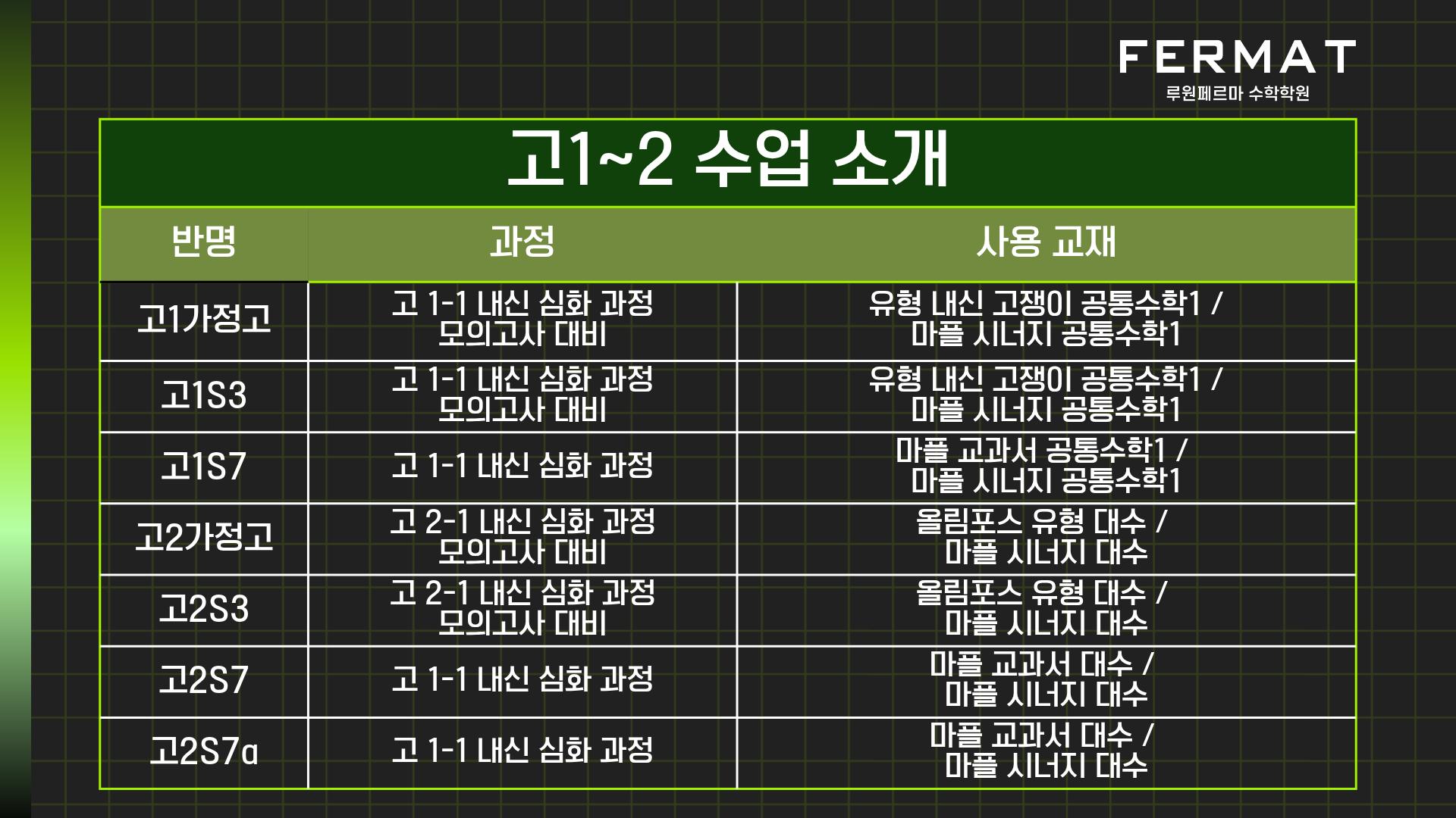 페르마학원 이미지 11