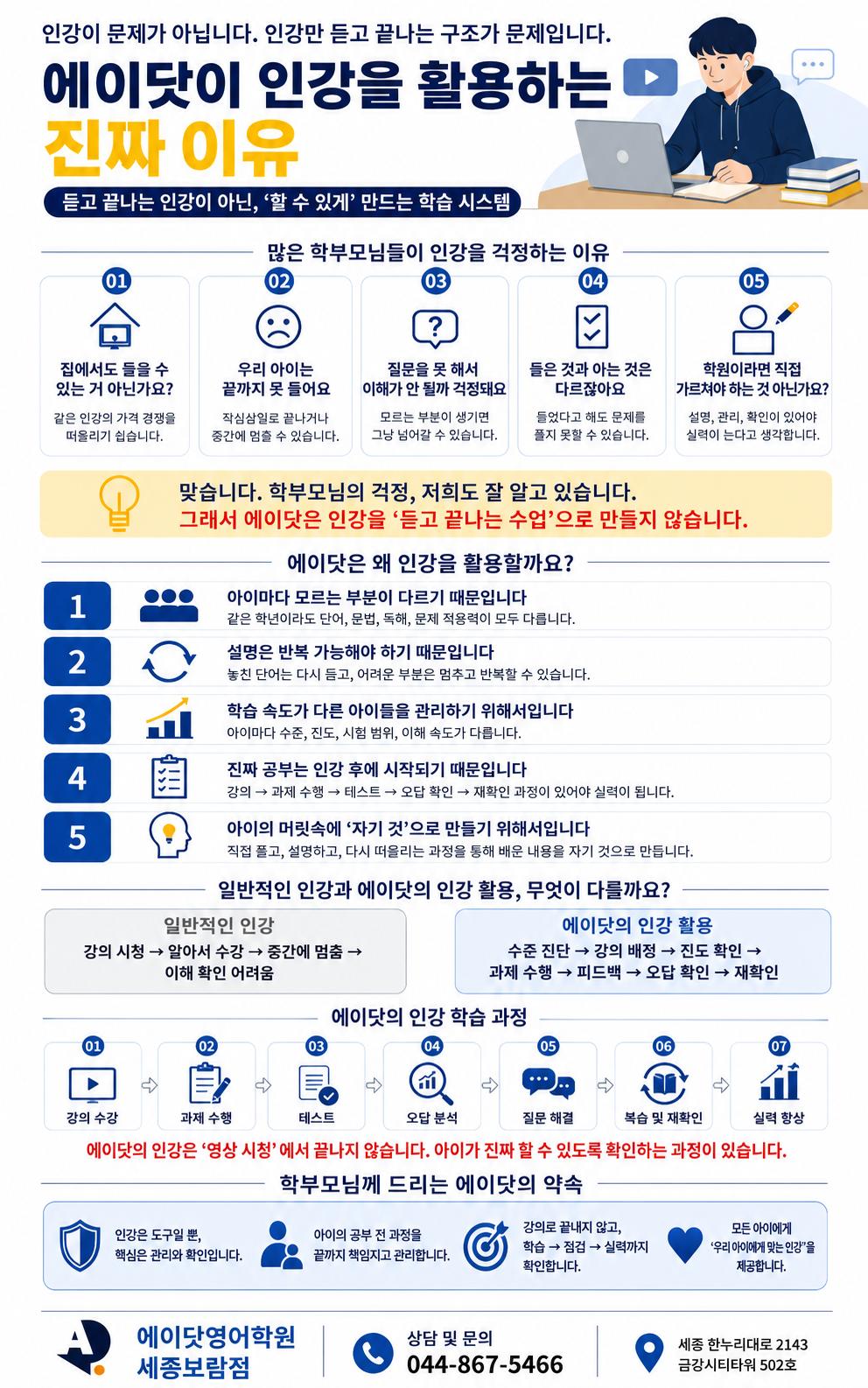 세종보람에이닷영어학원 이미지 1